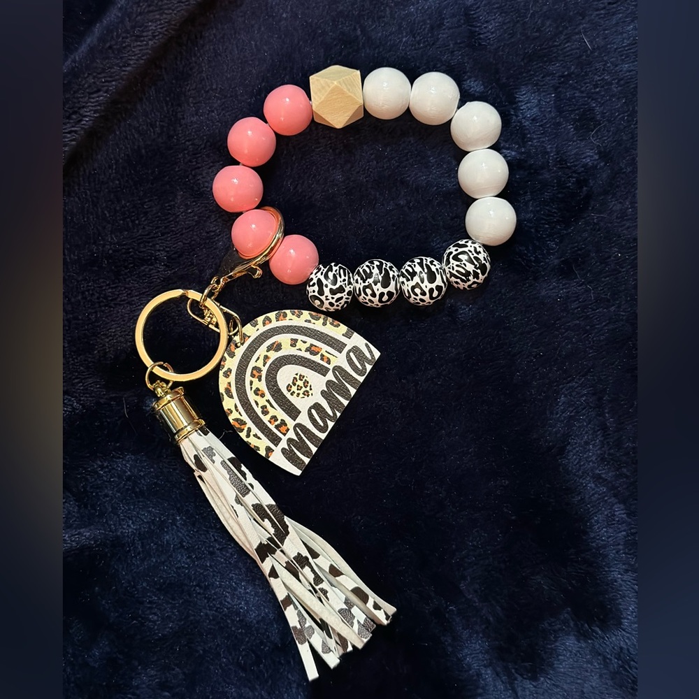 Mama Keychain Wristlet